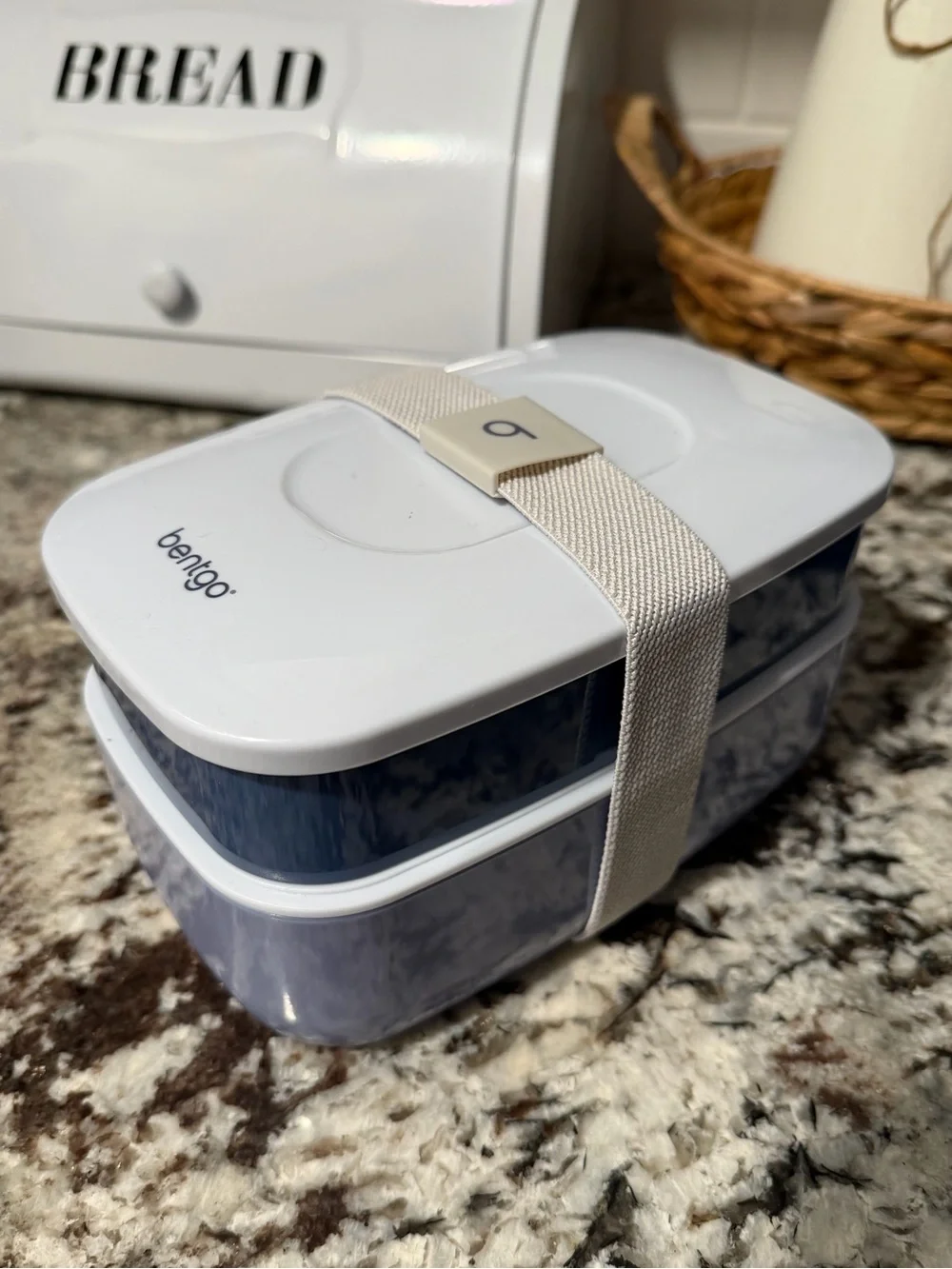 Bentgo Two-Tier Food Storage Box with utensils
